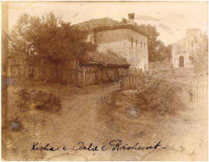 Qela e kishës së Shnapremtes Mirdite në vitin 1900